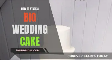 Stacking a Big Wedding Cake: Tips for a Stable Creation