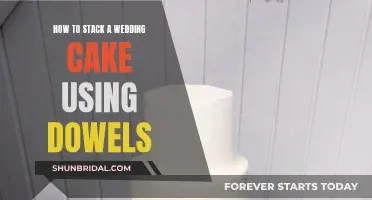 Stacking a Wedding Cake: Dowel Techniques for Beginners