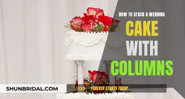 Stacking a Wedding Cake: Using Columns for Support