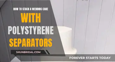 Stacking a Wedding Cake: Using Polystyrene Separators Like a Pro