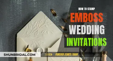 Embossing Your Wedding Invites: A Step-by-Step Guide