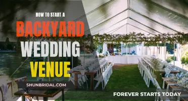 Backyard Wedding Venue: Steps to Success
