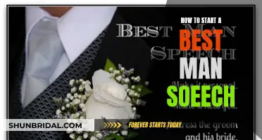 Best Man Speech: A Guide to Getting Started