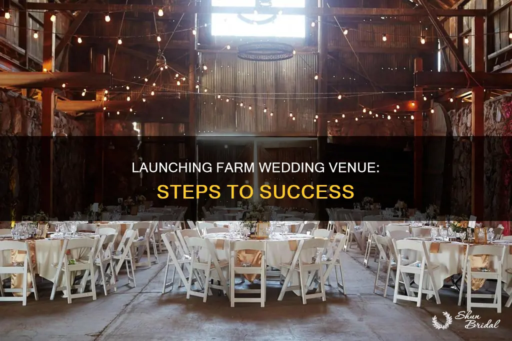 how to start a farm wedding venue