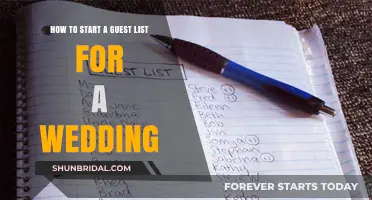 Crafting Your Perfect Wedding Guest List: A Step-by-Step Guide
