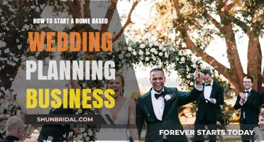 Unleash Your Wedding Planning Business: A Home-Based Guide to Success