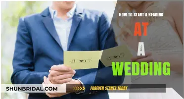 Perfect Wedding Reading: Tips to Begin with Confidence and Grace