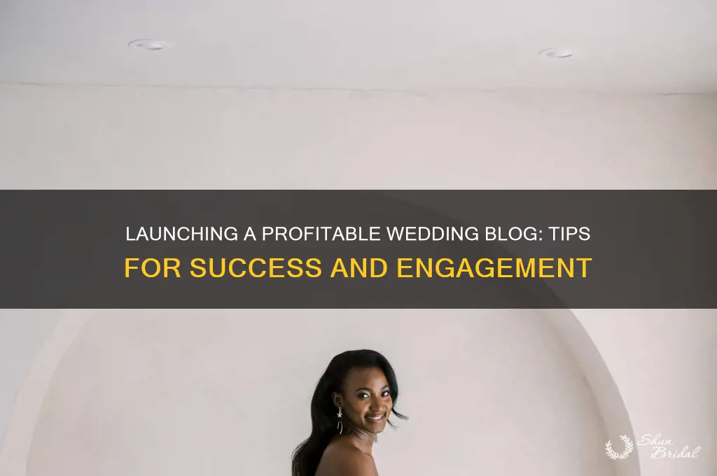 how to start a successful wedding blog