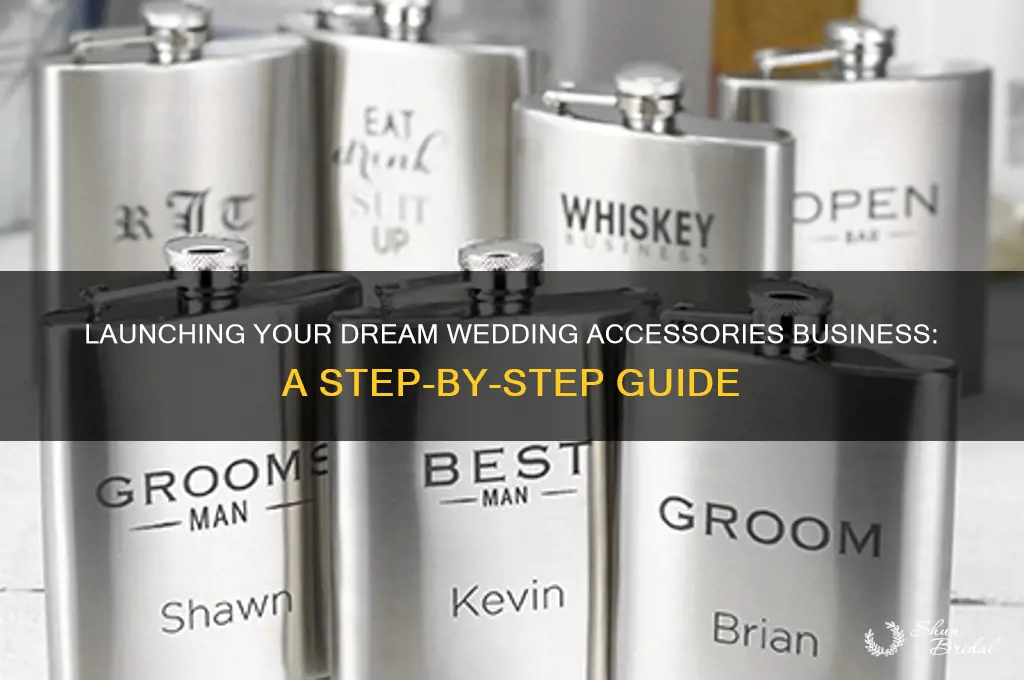 how to start a wedding accessories business
