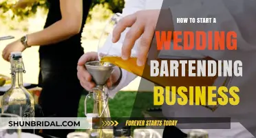 Launch Your Dream Wedding Bartending Business: A Step-by-Step Guide