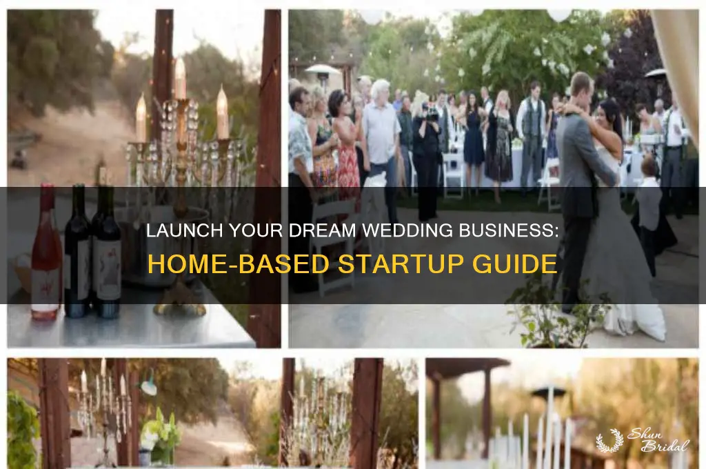 how to start a wedding business from home