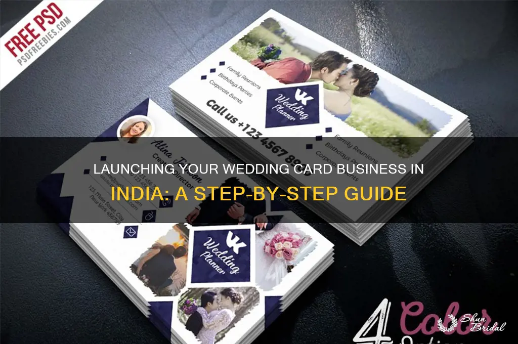 how to start a wedding card business in india