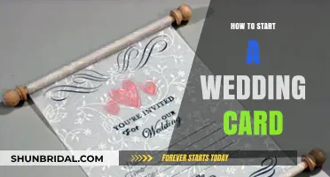 Crafting Your Perfect Wedding Card: A Step-by-Step Beginner's Guide