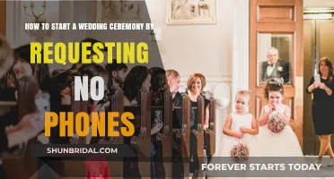 Unplugged Vows: How to Start a Phone-Free Wedding Ceremony