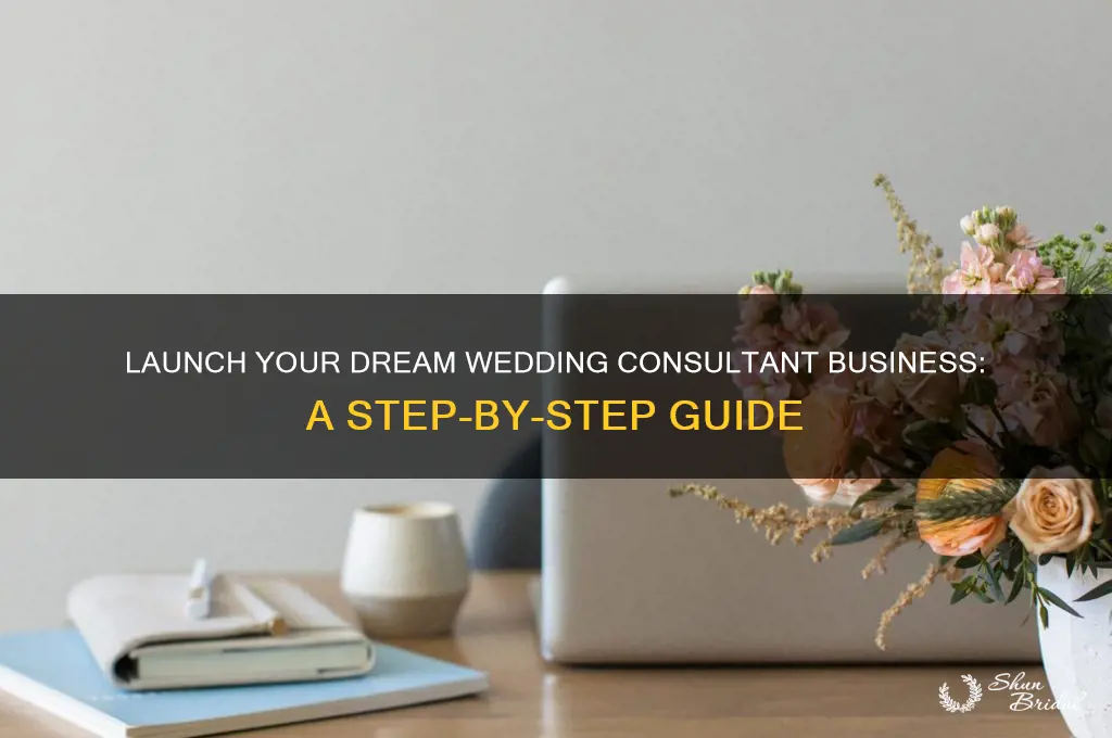 how to start a wedding consultant business