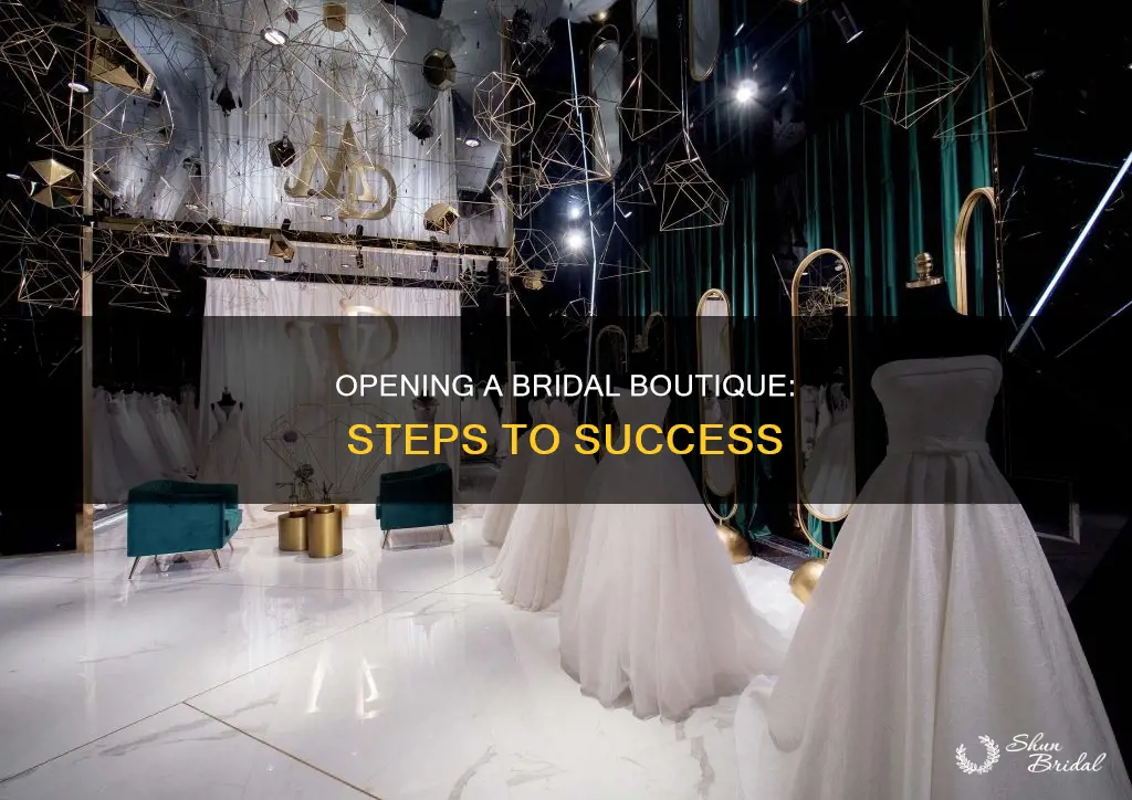 how to start a wedding dress boutique
