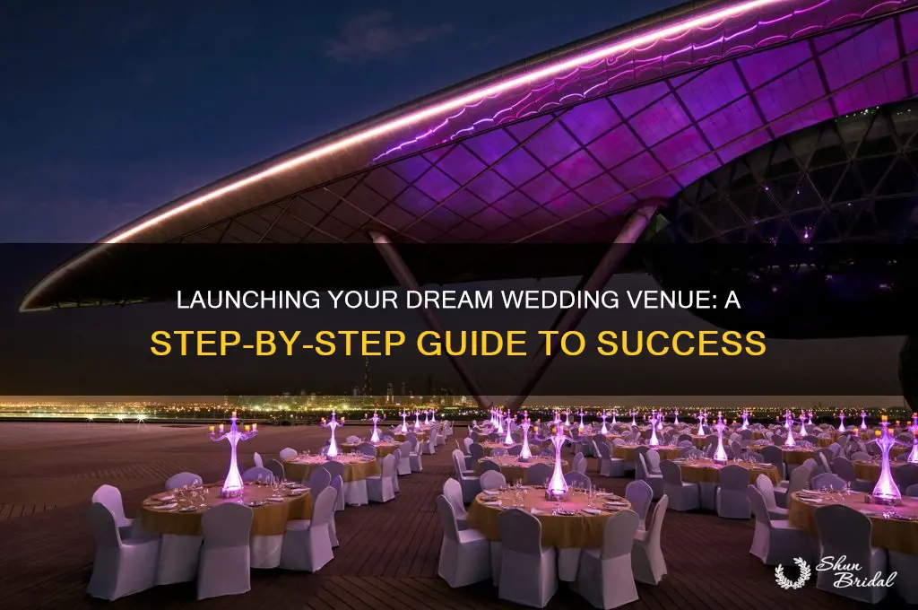 how to start a wedding event center