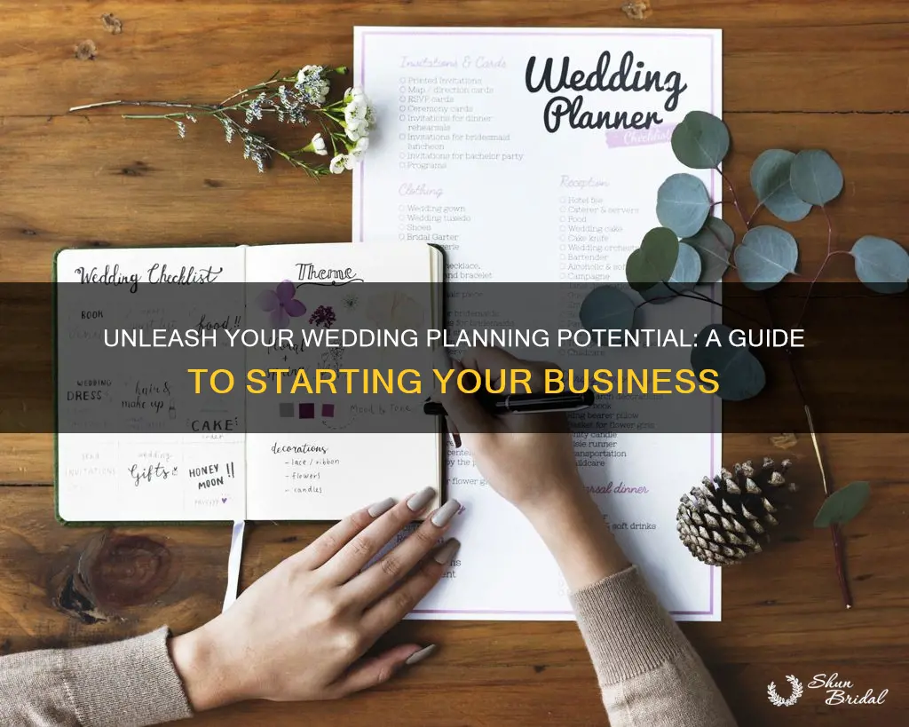 how to start a wedding event planning business