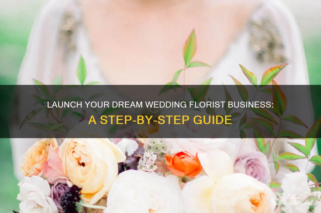 how to start a wedding florist business