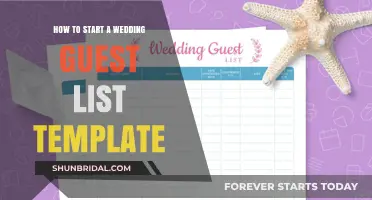 Create Your Perfect Wedding Guest List Template: A Step-by-Step Guide