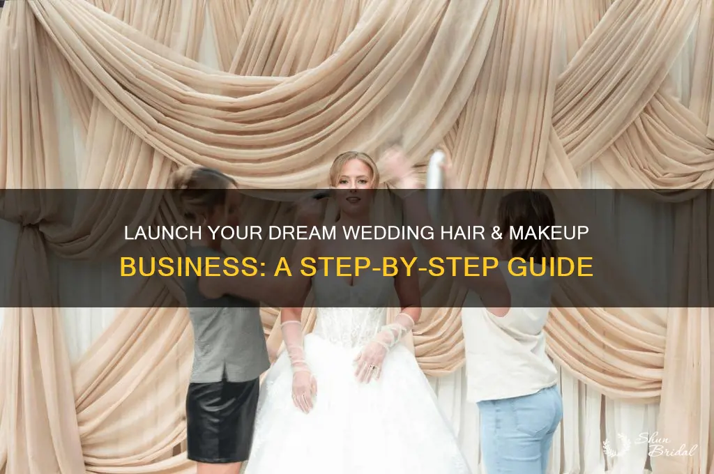 how to start a wedding hair and makeup business