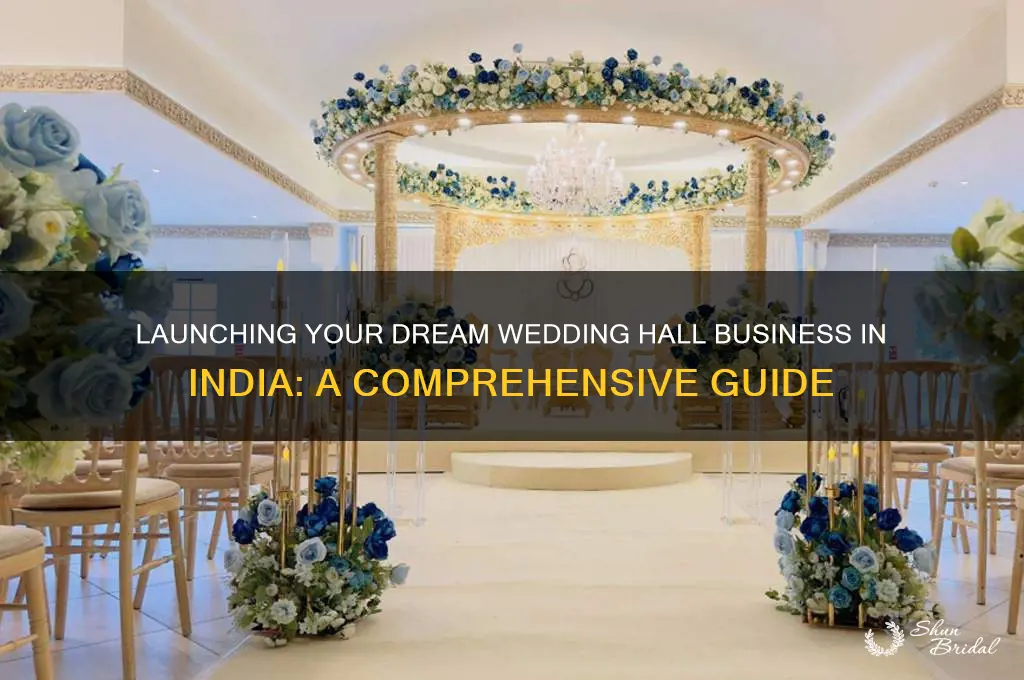 how to start a wedding hall business in india