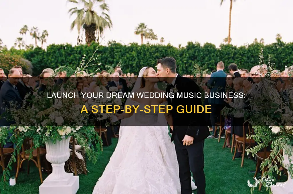 how to start a wedding music business