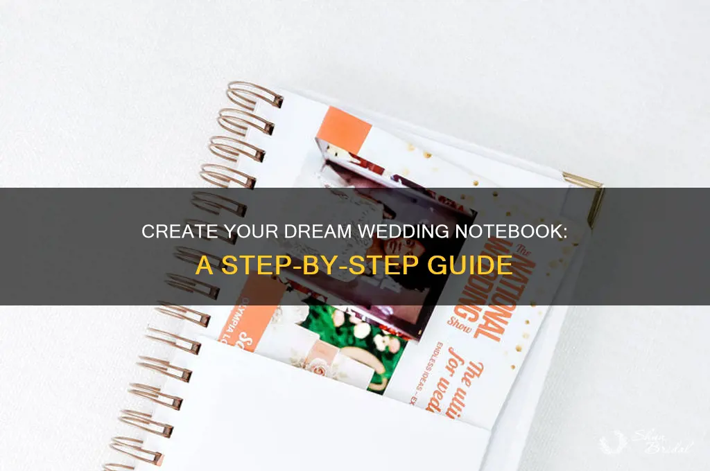 how to start a wedding notebook