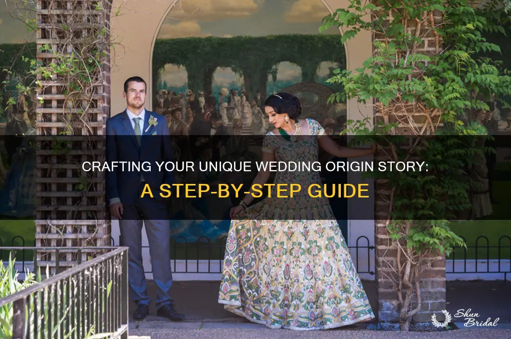 how to start a wedding origin story