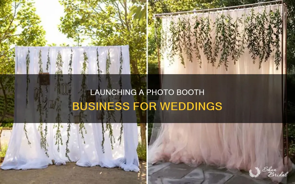 how to start a wedding photo booth business
