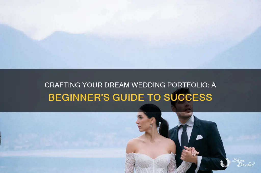 how to start a wedding portfolio