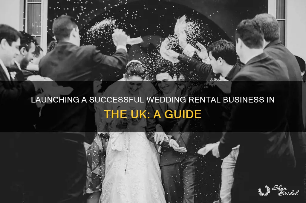 how to start a wedding rental business uk