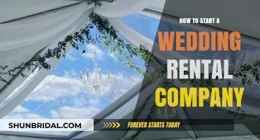Launching Your Dream Wedding Rental Business: A Step-by-Step Guide
