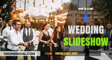 Creating a Memorable Wedding Slideshow: Tips and Tricks to Begin