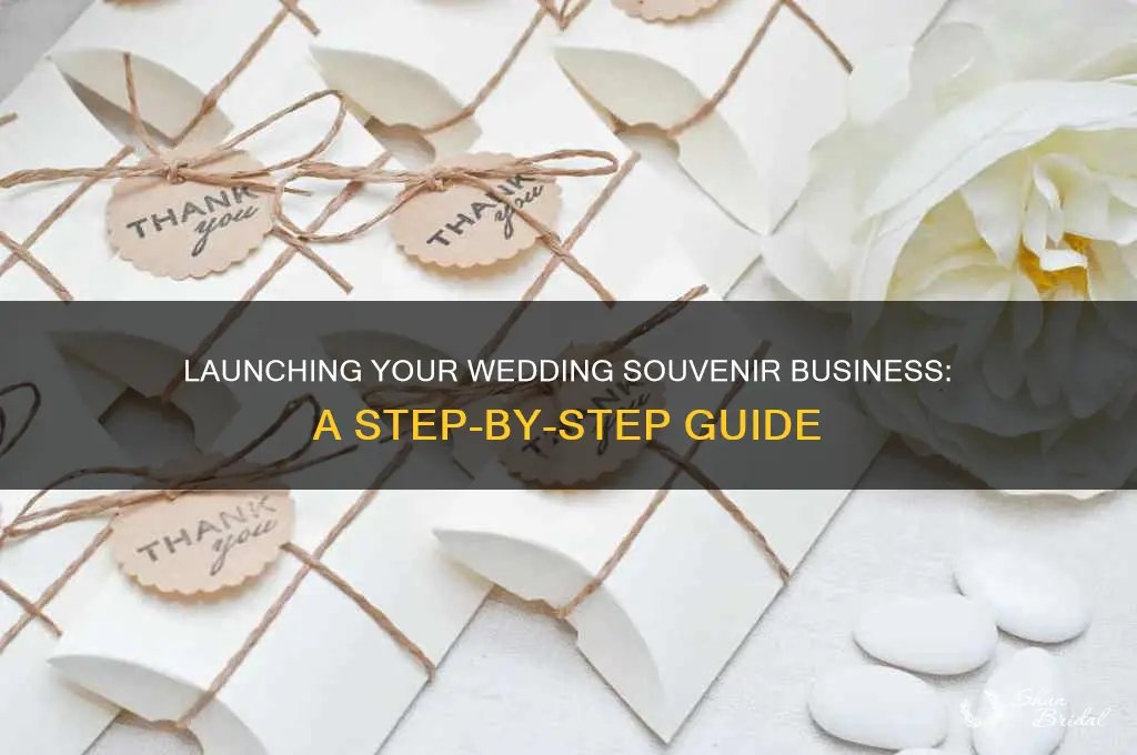 how to start a wedding souvenir business