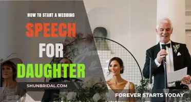 Crafting the Perfect Wedding Speech for Your Daughter: A Guide