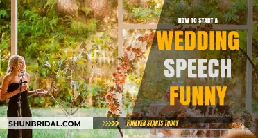 Kick Off Your Wedding Speech with Laughter: A Hilarious Guide