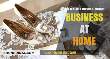 Launch Your Home-Based Wedding Stationery Business: A Creative Guide