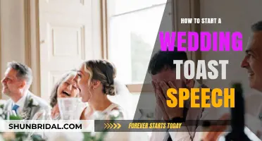 Mastering the Perfect Wedding Toast: Tips to Begin with Confidence