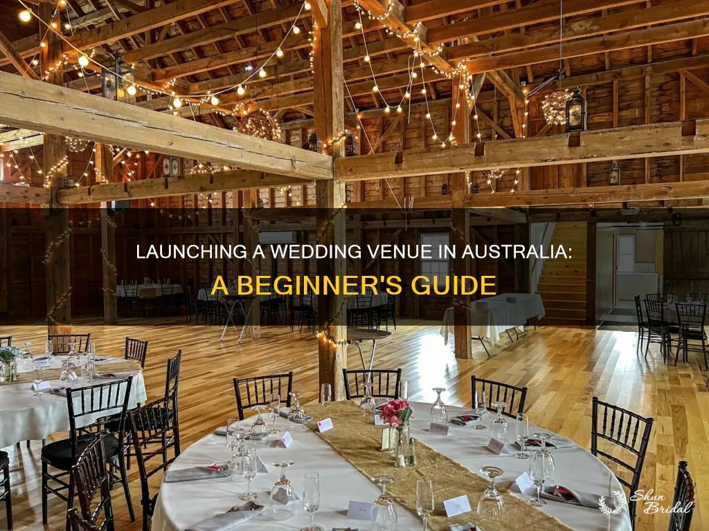 how to start a wedding venue australia