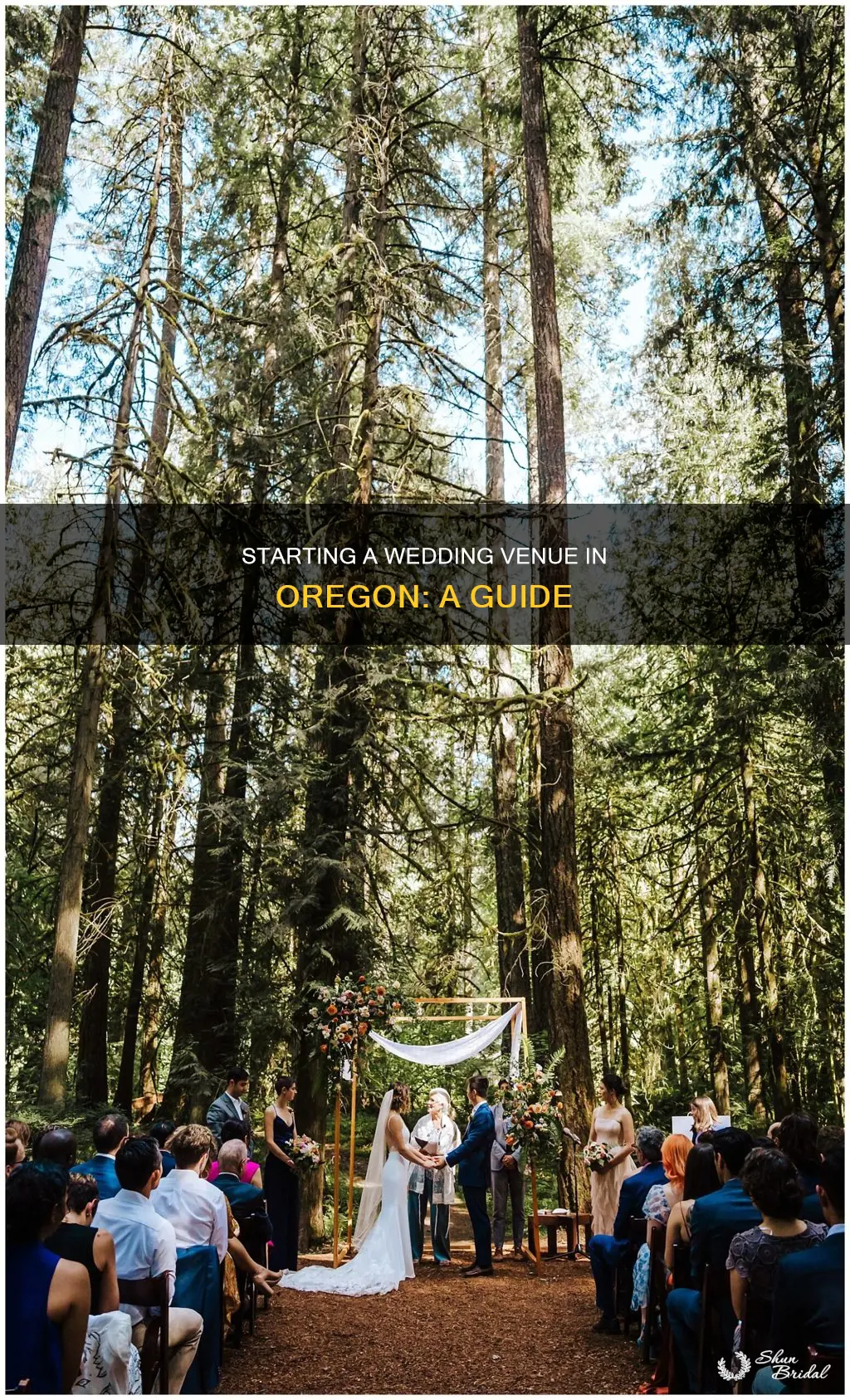 how to start a wedding venue in Oregon