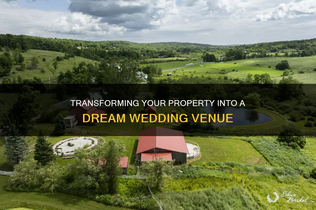 how to start a wedding venue on your property