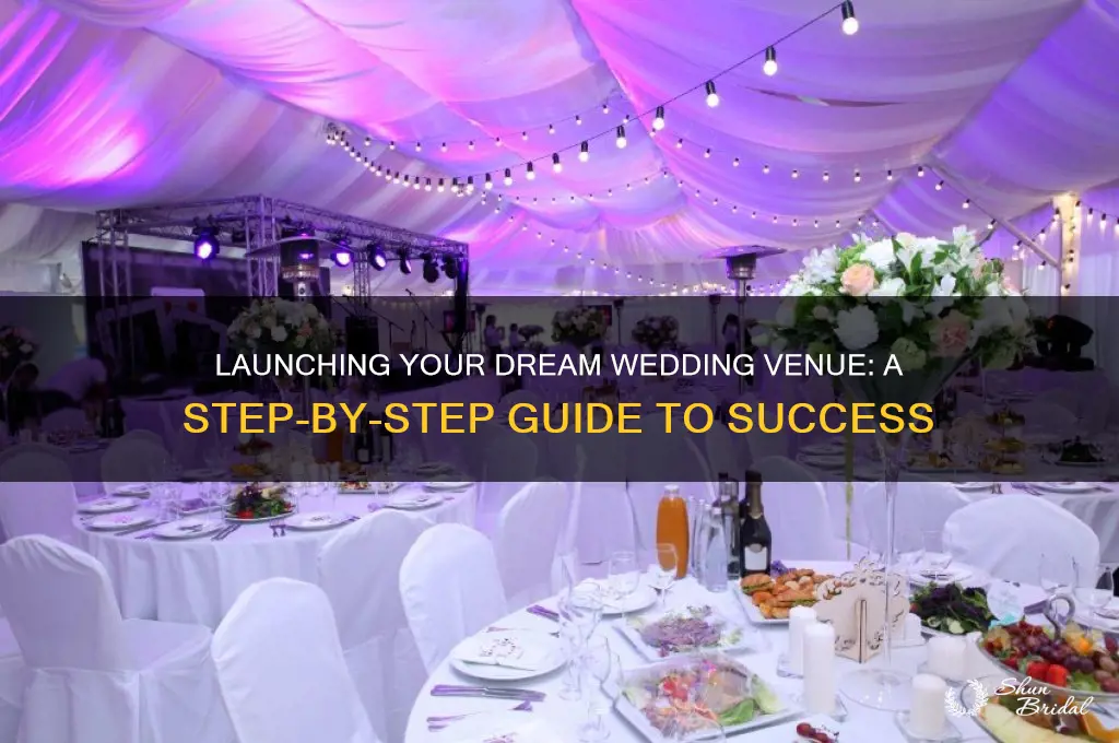 how to start a wedding venur business