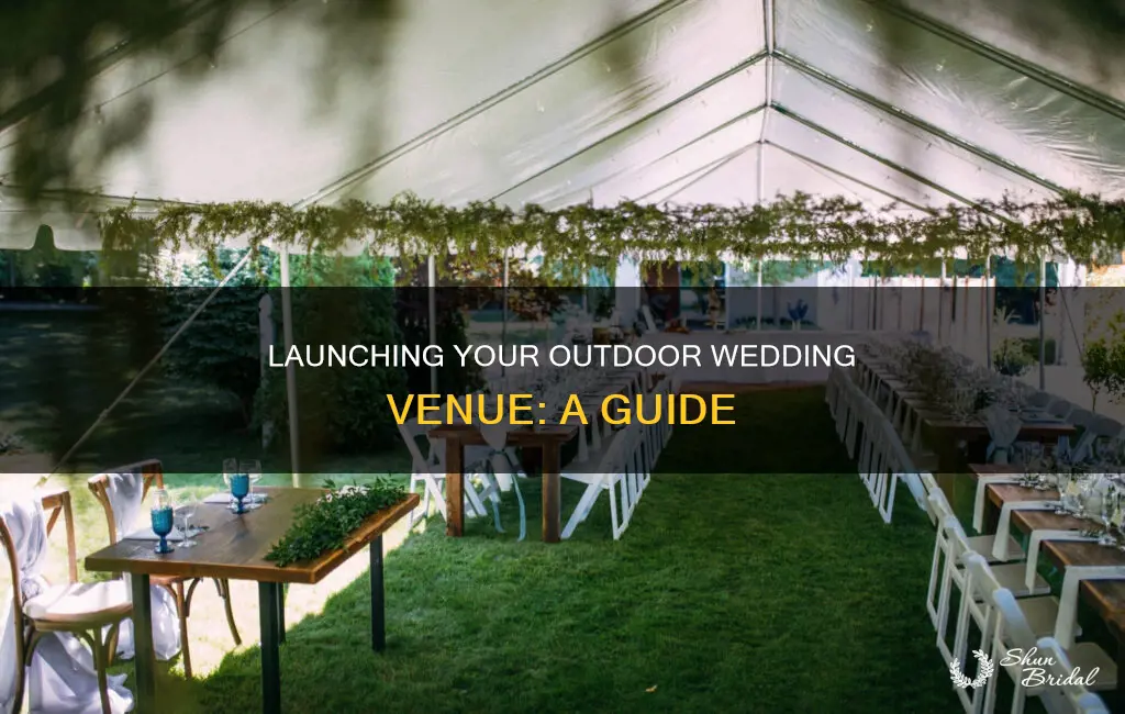 how to start an outdoor wedding venue