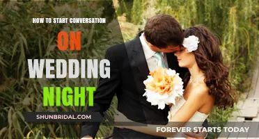 Breaking the Ice: Tips for Starting Conversations on Your Wedding Night