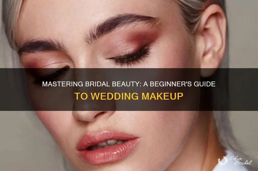 how to start doing makeup for weddings