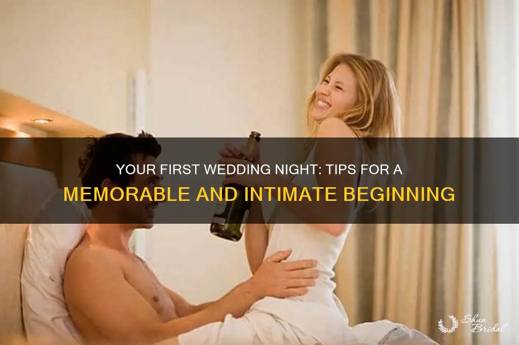 how to start my first wedding night