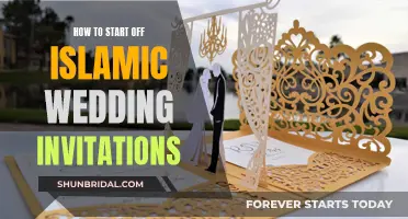 Planning Islamic Wedding Invitations: Where to Begin