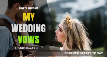 Crafting Your Perfect Wedding Vows: A Heartfelt Beginning Guide