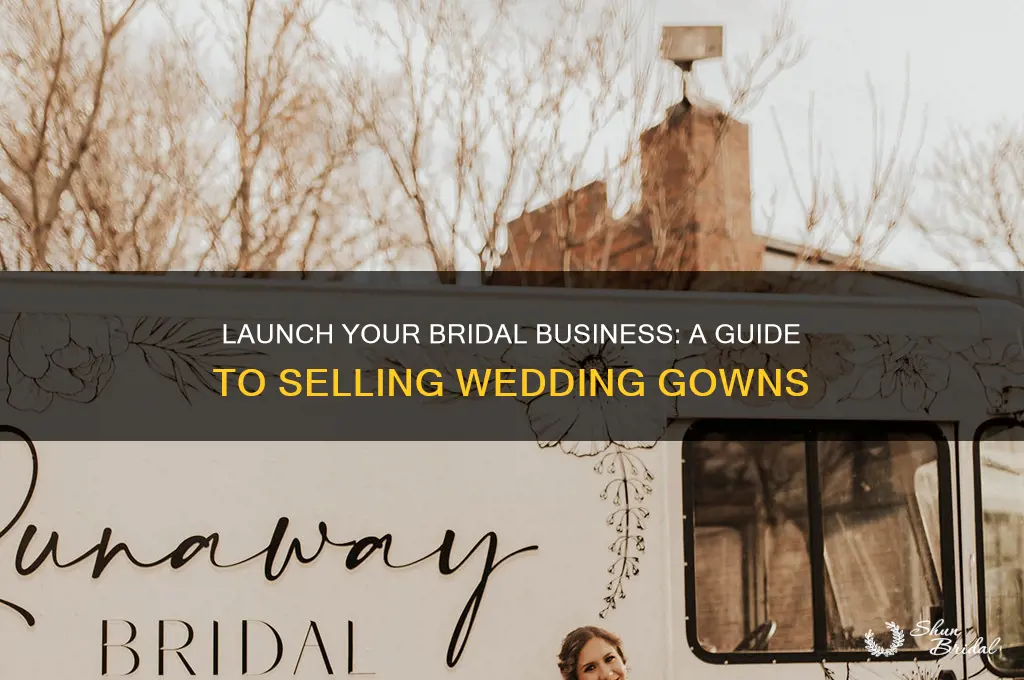 how to start selling wedding gowns